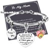BOCHOI Mum Bracelet, Gifts for Mum Mother Bracelet from Son