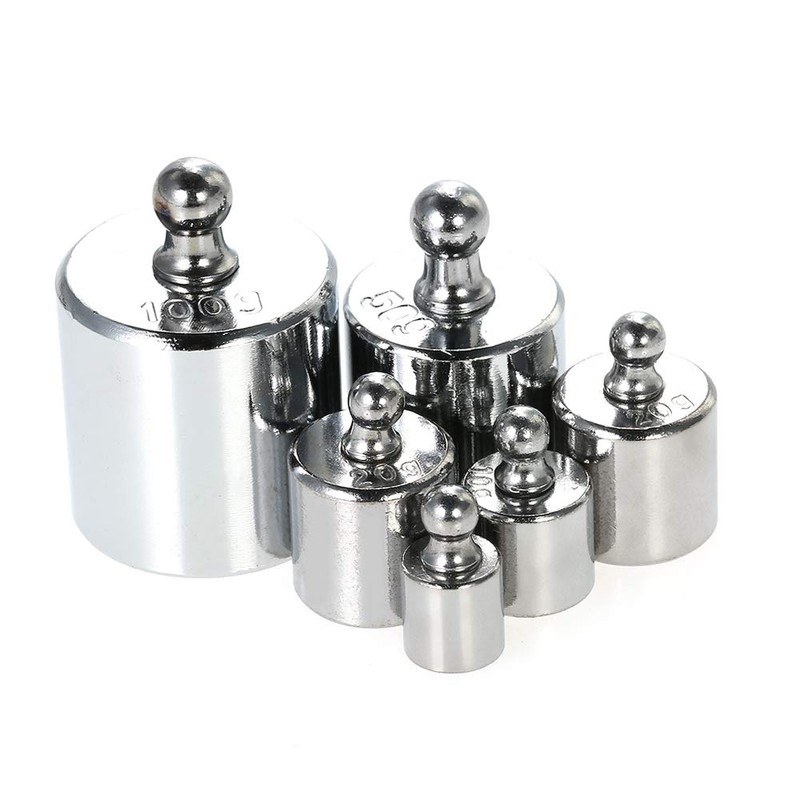 6pcs Weight 5g 10g 2x20g 50g 100g Grams Precision Calibration