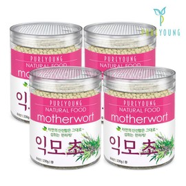 Pure Young Domestic motherwort pills 230gx4 containers hair growth herb / 퓨어영 국산 익모초환 230gx4통 육모초