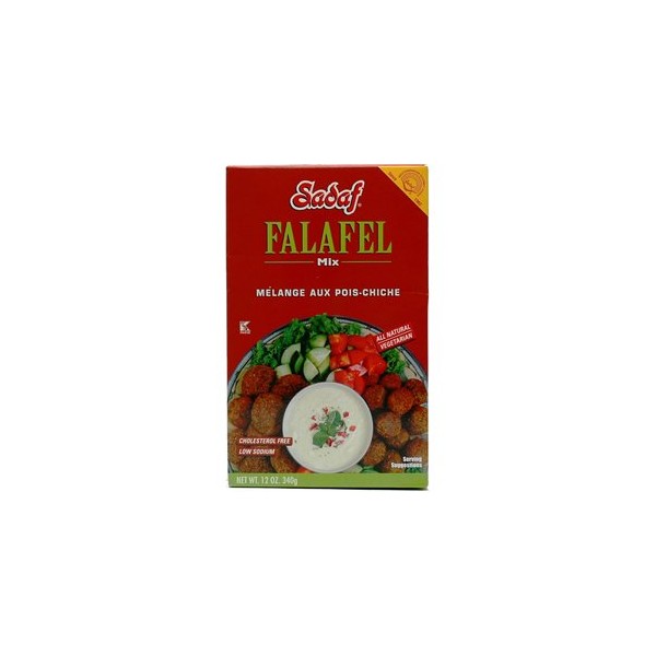 Sadaf Falafel mix 12 oz | Vegan falafel mix Original recipe | All-natural, no MSG, no artificial perservatives | Kosher, Product of USA
