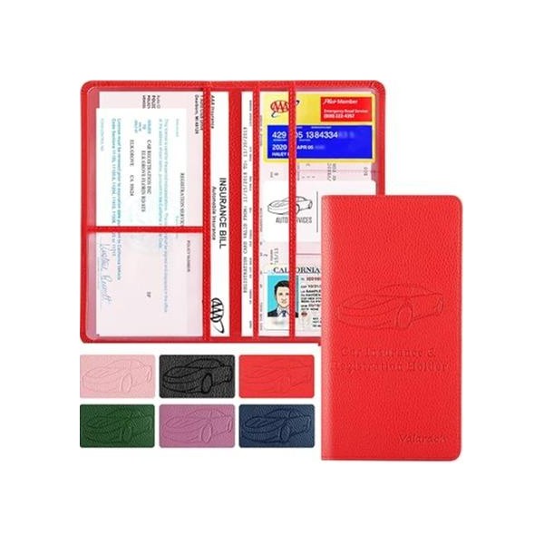 Premium Car Registration and Insurance Card Holder, Car Document Holder