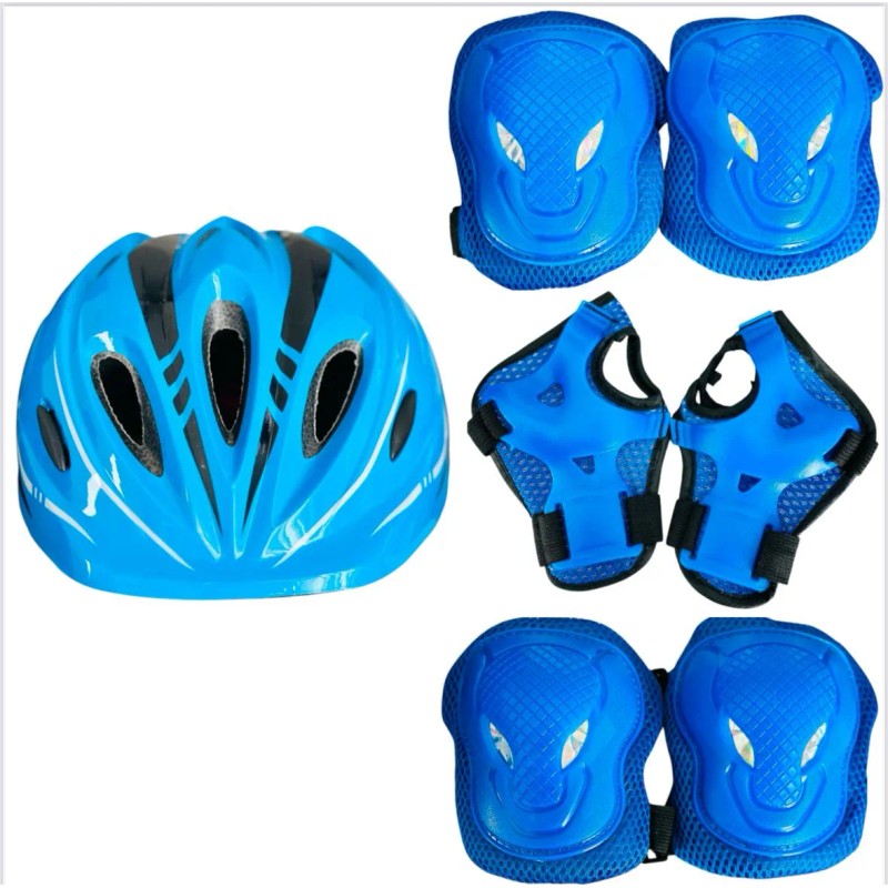 Kit Casco Proteccción Infantil + Patito De Goma Con Luz