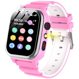 POKUJNFY Kids Smart Watch 26 Games Step Counter Phone SOS HD Camera Video MP3 Player Music Alarm Clock Digital Calories Kids Smart Watch for Boys Girls 3 4 5 6 7 8 9 10 Years Old