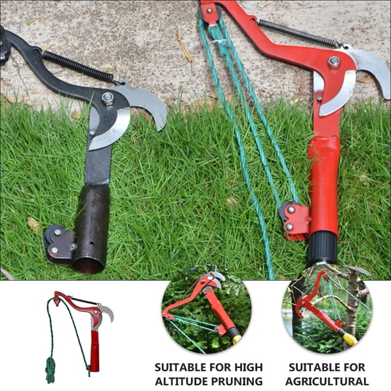 Angoily Tree Pruner Manual Pole And Tree Pruner Harvester Gardening