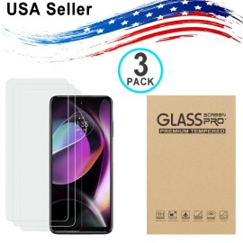 Unbranded 3PACK Motorola Moto G 5G 2022/2023/2024 Tempered Glass Screen Protector - For Moto G 5G 2022
