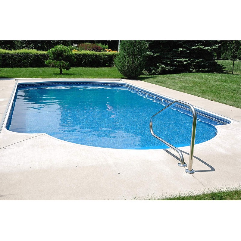 Aqua Select Premium Stainless Steel Pool Hand Rail for Inground