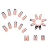 Domiya Z272 Nail Tip, Ballet, Short Nail Tip, Very Short,