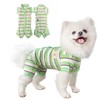 TONY HOBY Dog Pajamas, Dog Jumpsuit 4 Legged Pajamas with