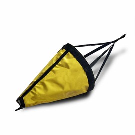 Savvycraft Drift Control Floating Sock Sea Anchor Drogue Brake Size 53"-Fits 26' to 30' Yellow