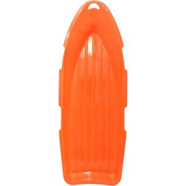 ESP 48" Day Glow Sno Cruiser Toboggan Two-Rider Sled Tough Polyresin, Diamond-Po