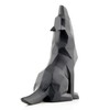 Wisifayardin Black Wolf Howling Wolf Figurine Statue for Home Decor