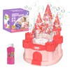 Babuloo Castle Bubble Machine, Automatic Bubble Maker Toys for Kids