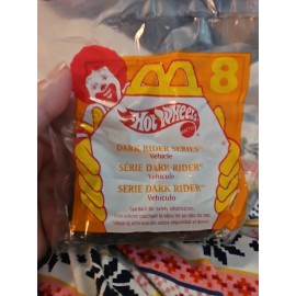 McDonalds 1995 McDonalds Happy Meal Hot Wheels #8 Dark Rider new/sealed