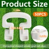 RunNico 50Pcs Soccer Goal Net Clips, Plastic Football Net Clip,