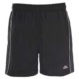 Trespass Brandon, Black, 7/8, Shorts with Inner Mesh Pant for Kids / Boys, Age 7-8, Black