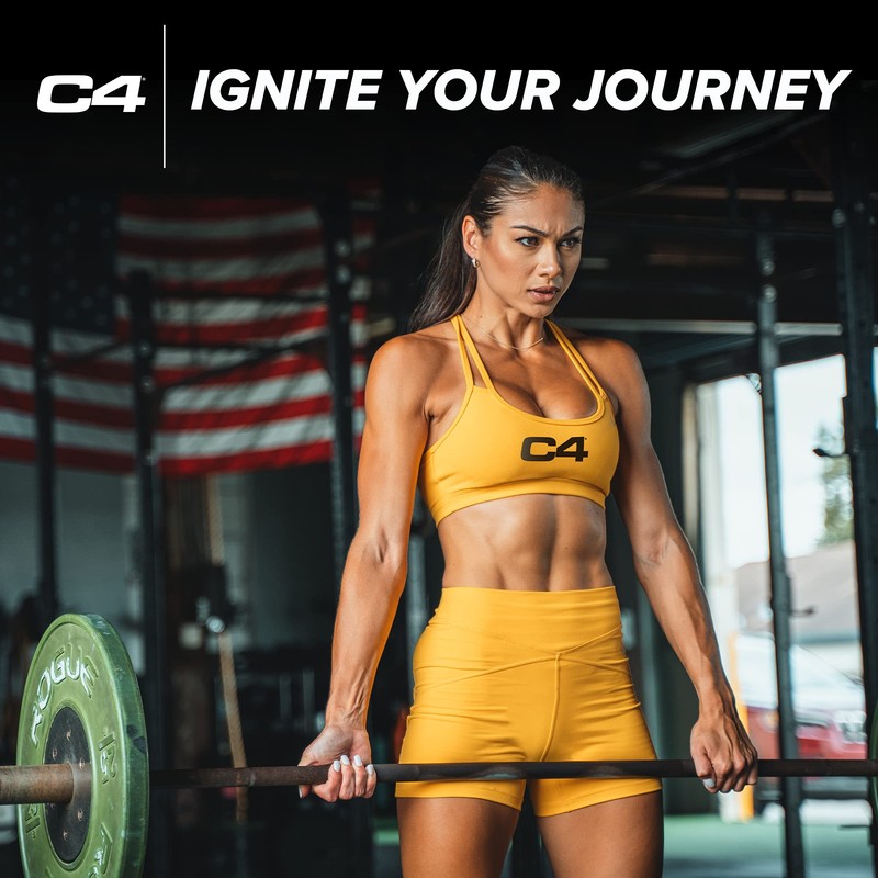 C4 Ripped Sport Pre Workout Powder Arctic Snow Cone, Informed-Choice
