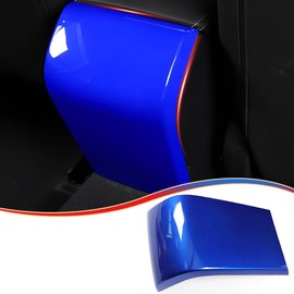 MUXEE 11th Gen Central Control Rear Air Condition Vent Outlet Cover Trim Trim for Honda Civic 2022 2023 2024 2025 - ABS Blue Sport Interior Accessories