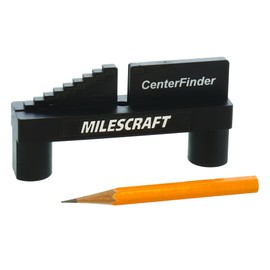 Milescraft 8458 Center Finder / Center Finder Metric - Center Writer and Offset Measuring and Marking Tool for Center Determination and Woodworking