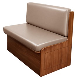SearchI PU Leather RV Dinette Cushion Covers, Stretch Camper Cushion Slipcovers for Travel Trailer Couch RV Booth Seat, Replacement Camper Sofa Chair Protector(1 Backrest Cover & 1 Bench Cover, Taupe)