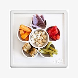 Plato Autoadherible para Bebé Plato Organizador Mini Playmat Ezpz Con Mantel Adherible Libre de BPA