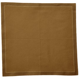 Five Star Napkins Folded Cotton Cocktail Napkins, Beverage Napkin, Dessert Napkin, Bar Napkin, Party Napkin, Napkins for Events, Holidays, Weddings, Parties 8"x8" - Disposable 30 x Pack, Khaki