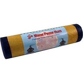 GURU SHOP Incense Sticks - Mane Peme Hum Incense, Brown, 18 x 4.5 x 4.5 cm, Incense Sticks from Tibet, Nepal