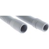 CORNAT T357502 Spir.Waste Hose f.wash.m.Brack.2,5m, Gray, 250 cm Länge