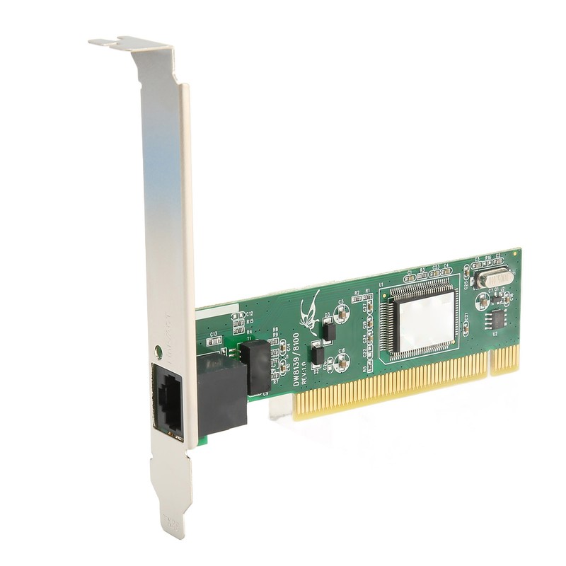 PCIe Network Card Self Adaption 10 100mbps NIC RJ45 Auto