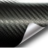 VViViD Black Carbon Fiber Air-Release Adhesive Vinyl Tape Roll (1