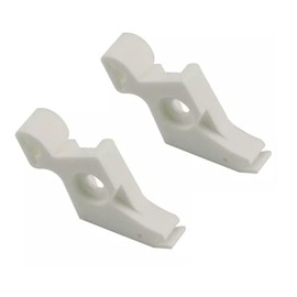 Bequilter 2PCS Sewing Machine Presser Foot Shank Adaptor Ankle #4124112 Compatible with Husqvarna Viking 4124112-45, 4123471-01