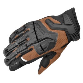Komine Motorcycle 06-2475 GK-2475 Adventure Mesh Gloves Brown/Black XL