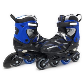 CHICAGO Skates Boys Adjustable Inline Skates - Medium Sizes J13-4 - Blue