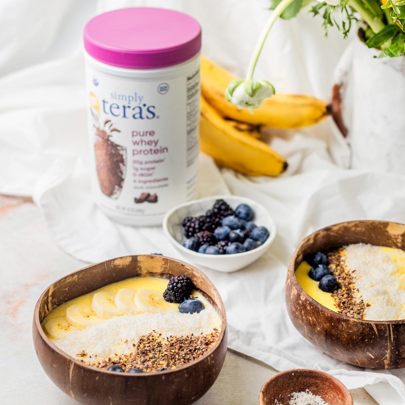 Simply tera's Pure Whey Protein Powder - Dark Chocolate Clean