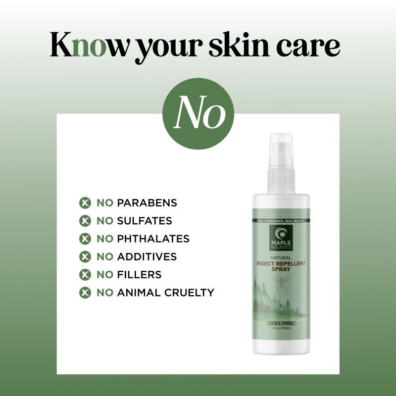 Natural Bug Repellent Spray for Body