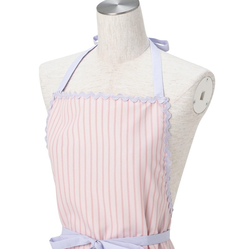 Francfranc Wave Full Apron, Pink