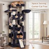 Gitelsnour Cat Tree, 78.7'' Cat Tower, 2 Big Condos for
