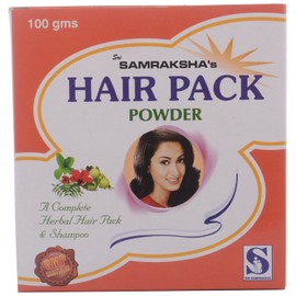 SAMRAKSHA Hair Pack Powder 100gms- (Pack of 2)