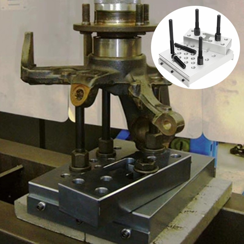 ReluxGo Universal Drill Press Support Block Plate Tool Set Kit,