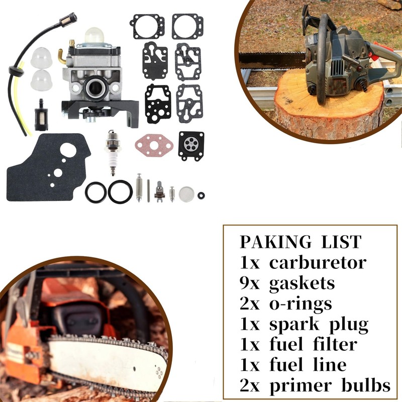 Timunr GX25 GX35 Carburetor Replacement for Honda 16100-Z0Z-034 16100-Z0Z-815 16100-Z0H-825