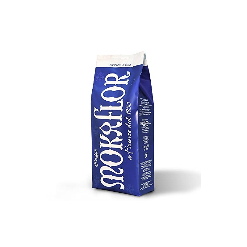 Mokaflor Blu 50/50 Whole Bean Coffee 2.2lb/1kg