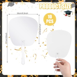 10 Pcs Big Head Cutout Custom Wedding Fan Props Face Cutout Face on a Stick Photo Party Decoration for Wedding, Graduation, Birthday Party Thermal Sublimation