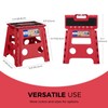 ACKO Folding Step Stool - 13" Height Premium Heavy Duty