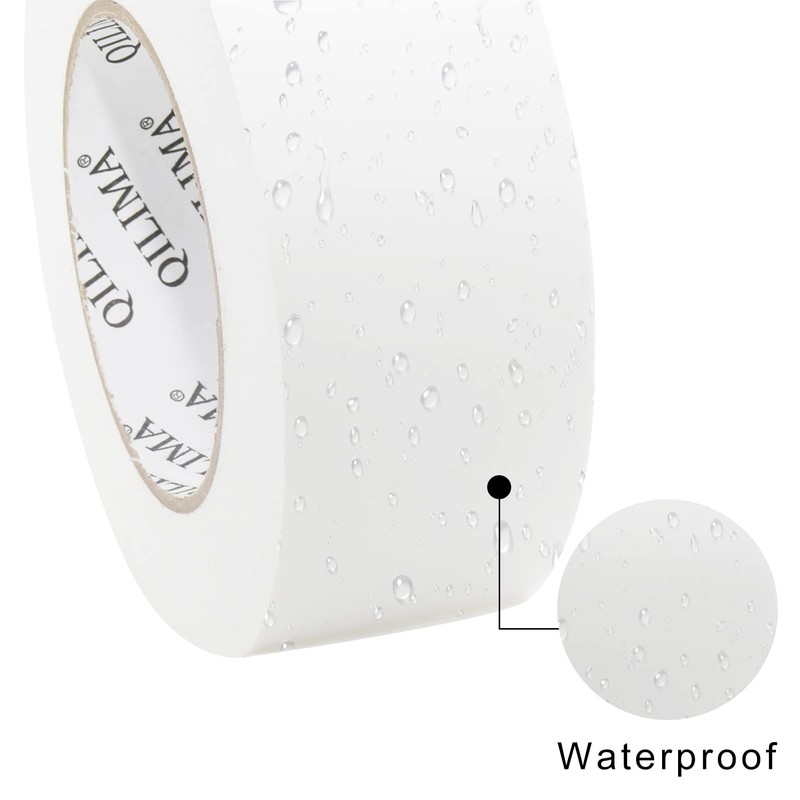 QILIMA Duct Tape White Repair Tape 48 mm x 45
