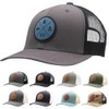 LINDO Trucker Hat - GO Outdoors (Gray Black w/Blue)