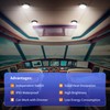 RVZONE Marine Boat Dome Light 12V LED Boat Interior Lights