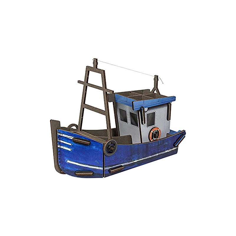 Werkhaus Pencil Box Fish Trawler Ship