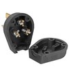 TENINYU 3-Pole, 3 Wire Dryer Plug Extension Cord Replacement Electrical