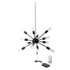 12Pcs Bulb Solar Powered Led Chandelier Lights Outdoor Waterproof Hanging