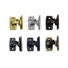 QCAA Heavy Forged Solid Brass Door Latch, 90 Degree Right