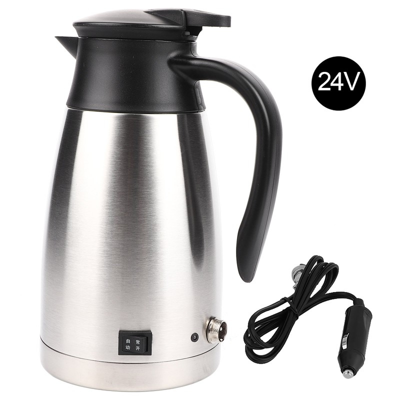 24V 1000ml Car Electric Kettle Auto Shut Off Water Heating